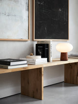 Table lamp Olivia, dark ash