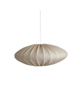 Ellipse 65 pendant, linen, natural