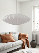 Ellipse 65 laelamp, puuvill, valge