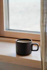 Hasami HPB019 mug, small, black