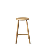 J27C bar stool, oak