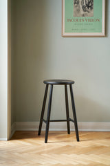 J27C bar stool, black