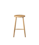 J27C bar stool, beech