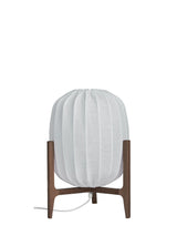 Prisma table lamp, oak/white