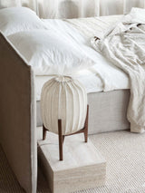 Prisma table lamp, dark ash/natural