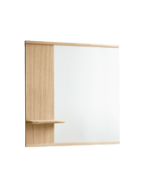 Mirror with a shelf