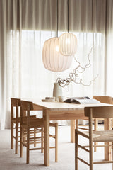 Prisma 45, linen, white