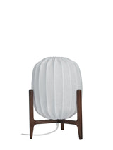 Prisma table lamp, dark ash/white