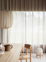 Prisma table lamp, oak/natural