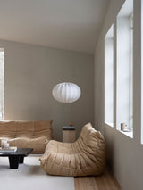 Boll 65 lambikuppel, valge puuvill