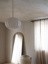 Boll 40 lambikuppel, valge puuvill