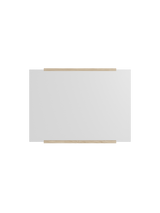 Wall mirror Rectangular, 50x70, ash