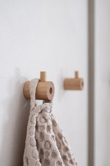 Wooden wall hook, oak