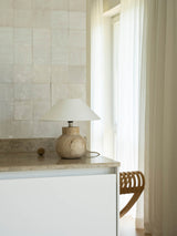 Travertiinist laualamp Pella