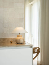 Travertiinist laualamp Pella