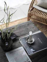 Lou candle holder, sand