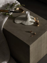 Stam No 6 candle holder, creamy white