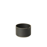 Hasami HPB017 sugar pot, black