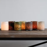 Lyric candle holder, S, warm grey