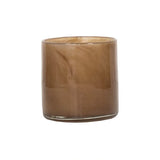 Lyric candle holder, S, brown