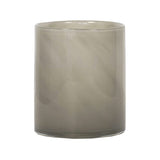 Lyric candle holder, M, warm grey