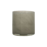 Lyric candle holder, S, warm grey