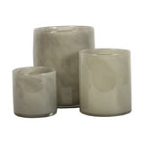 Lyric candle holder, S, warm grey