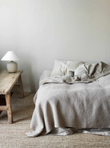 Voodikate Miro, 260x260, liivabeež