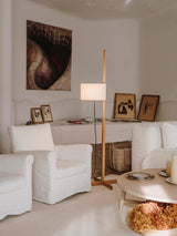 TMM floor lamp, beige