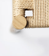 J178 chair, oak + papercord weave