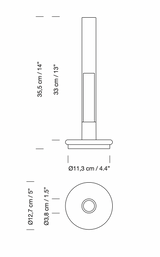Sylvestrina portable table lamp