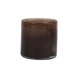 Lyric candle holder, S, dark brown