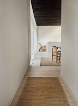 Mid knot hemp rug, 80x200