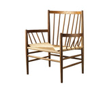J82 lounge chair, smoked oak