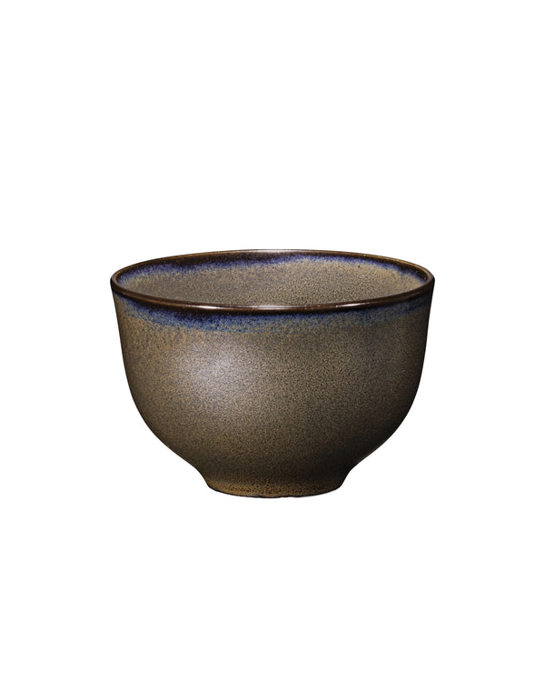 Alongu cup, tenmoku brown