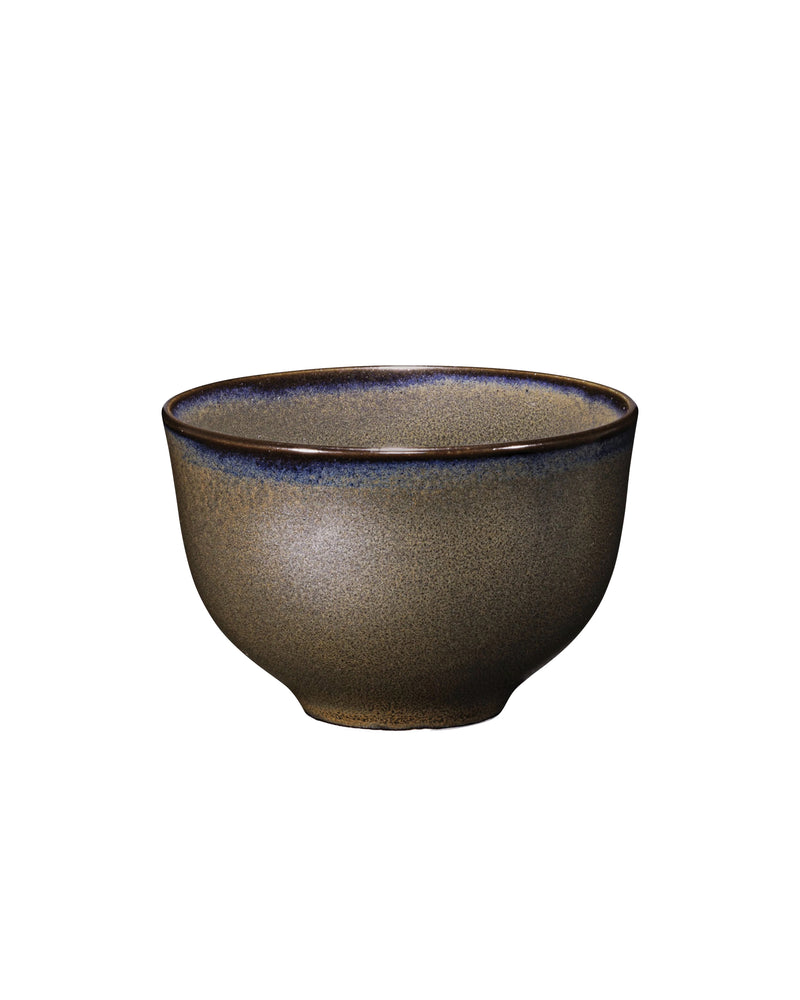 Alongu cup, tenmoku brown