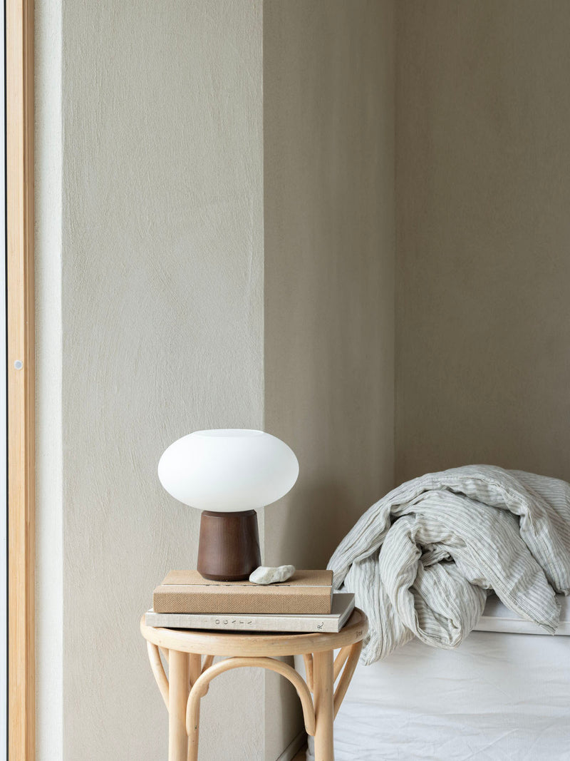 Table lamp Olivia, dark ash