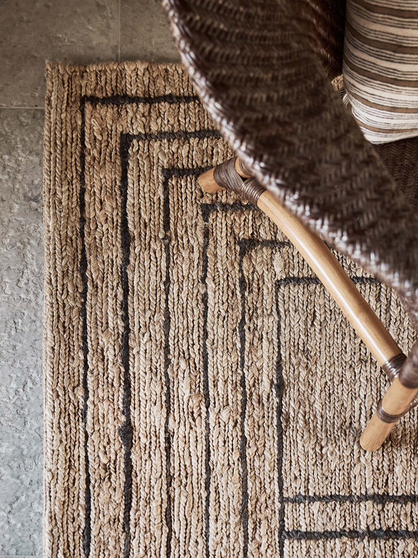 Hemp rug Graphic, 170x240
