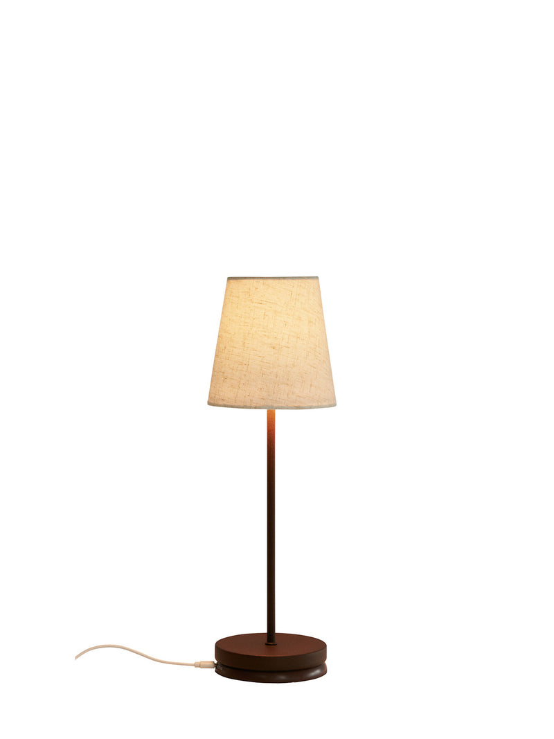 Portable table lamp indoors/outdoors