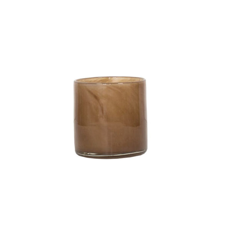 Lyric candle holder, XS, brown