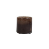 Lyric candle holder, XS, dark brown