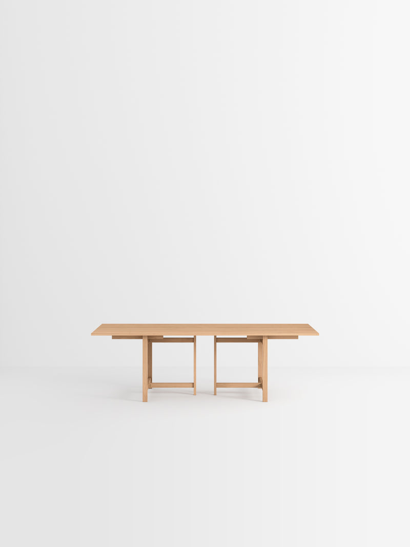 Extension leaf for Rectangular table, oak