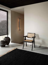 Hemp rug, 170x240, black