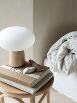 Table lamp Olivia, natural ash